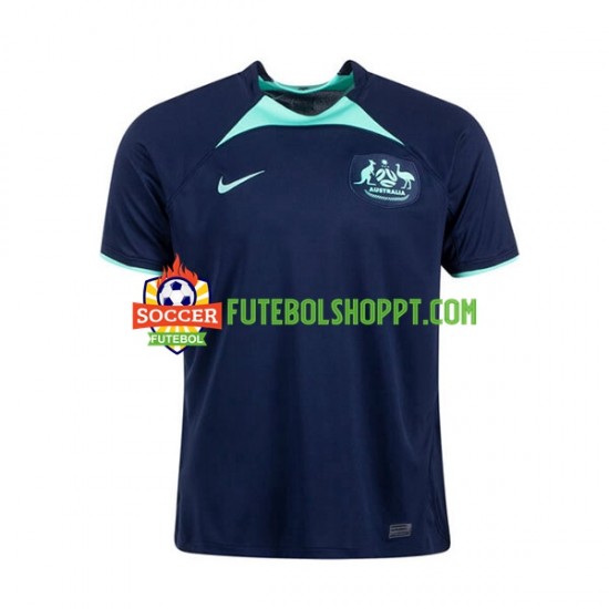 Camisola Homem Austrália Alternativa Equipamento Mundial 2022 Manga Curta