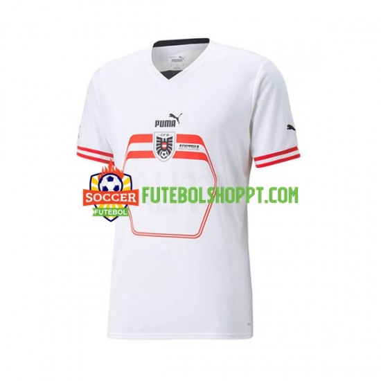 Camisola Homem Áustria Alternativa Equipamento 2022 Manga Curta