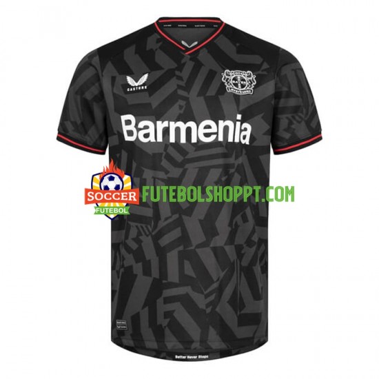 Camisola Homem Bayer 04 Leverkusen Alternativa Equipamento 2022-2023 Manga Curta