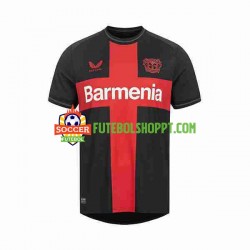 Camisola Homem Bayer 04 Leverkusen Principais Equipamento 2023-2024 Manga Curta