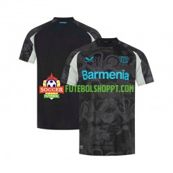 Camisola Homem Bayer 04 Leverkusen Terceiro Equipamento 2024-2025 Manga Curta