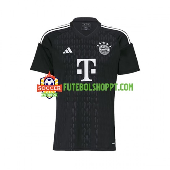 Camisola Homem Bayern de Munique Guarda-redes Principais Equipamento 2023-2024 Manga Curta