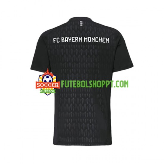 Camisola Homem Bayern de Munique Guarda-redes Principais Equipamento 2023-2024 Manga Curta