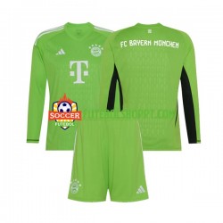 Camisola Júnior Bayern de Munique Guarda-redes Alternativa Equipamento 2023-2024 Manga Comprida