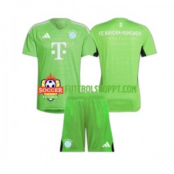 Camisola Júnior Bayern de Munique Guarda-redes Alternativa Equipamento 2023-2024 Manga Curta