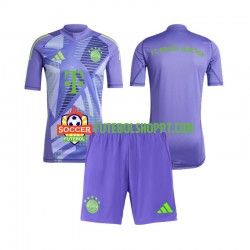 Camisola Júnior Bayern de Munique Guarda-redes Alternativa Equipamento 2024-2025 Manga Curta