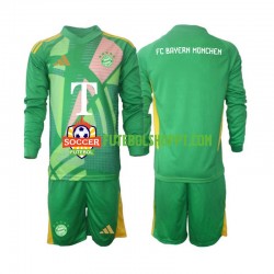 Camisola Júnior Bayern de Munique Guarda-redes Quarto Equipamento 2024-2025 Manga Comprida