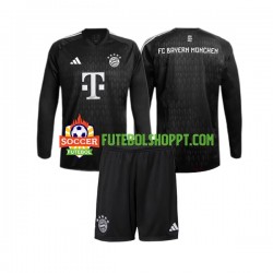 Camisola Júnior Bayern de Munique Guarda-redes Principais Equipamento 2023-2024 Manga Comprida