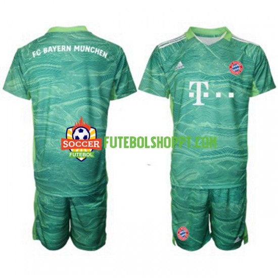 Camisola Júnior Bayern de Munique Guarda-redes Terceiro Equipamento 2021-2022 Manga Curta