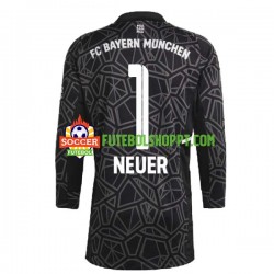 Camisola Homem Bayern de Munique Manuel Neuer 1 Guarda-redes Alternativa Equipamento 2022-2023 Manga Comprida Camisola Homem Bayern de Munique Manuel Neuer 1 Guarda-redes Alternativa Equipamento 2022-2023 Manga Comprida