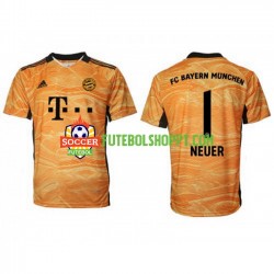 Camisola Homem Bayern de Munique Manuel Neuer 1 Guarda-redes Principais Equipamento 2021-2022 Manga Curta Camisola Homem Bayern de Munique Manuel Neuer 1 Guarda-redes Principais Equipamento 2021-2022 Manga Curta
