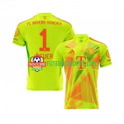 Camisola Homem Bayern de Munique Manuel Neuer 1 Guarda-redes Principais Equipamento 2024-2025 Manga Curta