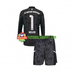 Camisola Júnior Bayern de Munique Manuel Neuer 1 Guarda-redes Alternativa Equipamento 2022-2023 Manga Comprida Camisola Júnior Bayern de Munique Manuel Neuer 1 Guarda-redes Alternativa Equipamento 2022-2023 Manga Comprida