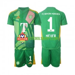 Camisola Júnior Bayern de Munique Manuel Neuer 1 Guarda-redes Quarto Equipamento 2024-2025 Manga Curta