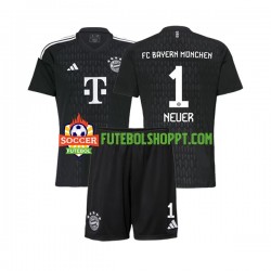Camisola Júnior Bayern de Munique Manuel Neuer 1 Guarda-redes Principais Equipamento 2023-2024 Manga Curta Camisola Júnior Bayern de Munique Manuel Neuer 1 Guarda-redes Principais Equipamento 2023-2024 Manga Curta