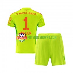 Camisola Júnior Bayern de Munique Manuel Neuer 1 Guarda-redes Principais Equipamento 2024-2025 Manga Curta
