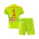 Camisola Júnior Bayern de Munique Manuel Neuer 1 Guarda-redes Principais Equipamento 2024-2025 Manga Curta