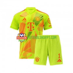 Camisola Júnior Bayern de Munique Manuel Neuer 1 Guarda-redes Principais Equipamento 2024-2025 Manga Curta