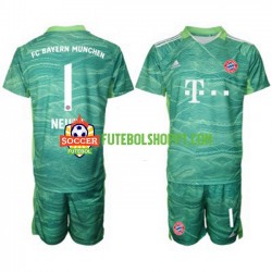 Camisola Júnior Bayern de Munique Manuel Neuer 1 Guarda-redes Terceiro Equipamento 2021-2022 Manga Curta