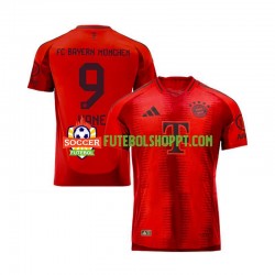 Camisola Homem Bayern de Munique Harry Kane 9 Principais Equipamento 2024-2025 Manga Curta