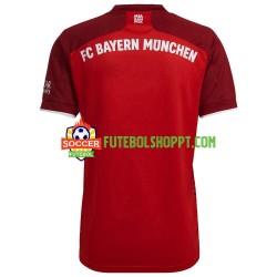 Camisola Homem Bayern de Munique Principais Equipamento 2021-2022 Manga Curta
