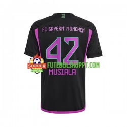 Camisola Homem Bayern de Munique Jamal Musiala 42 Alternativa Equipamento 2023-2024 Manga Curta