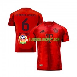 Camisola Homem Bayern de Munique Joshua Kimmich 10 Principais Equipamento 2024-2025 Manga Curta