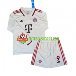 Camisola Júnior Bayern de Munique Kane 9 Terceiro Equipamento 2024-2025 Manga Comprida