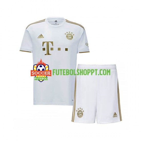 Camisola Júnior Bayern de Munique Alternativa Equipamento 2022-2023 Manga Curta