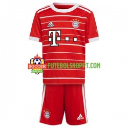Camisola Júnior Bayern de Munique Principais Equipamento 2022-2023 Manga Curta