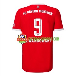Camisola Homem Bayern de Munique Lewandowski 9 Principais Equipamento 2022-2023 Manga Curta