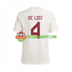 Camisola Homem Bayern de Munique Matthijs de Ligt 4 Terceiro Equipamento 2023-2024 Manga Curta