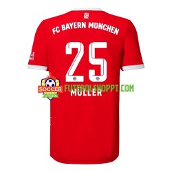 Camisola Homem Bayern de Munique Muller 25 Principais Equipamento 2022-2023 Manga Curta