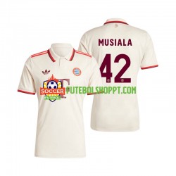 Camisola Homem Bayern de Munique Musiala 42 Terceiro Equipamento 2024-2025 Manga Curta