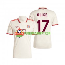 Camisola Homem Bayern de Munique Olise 17 Terceiro Equipamento 2024-2025 Manga Curta
