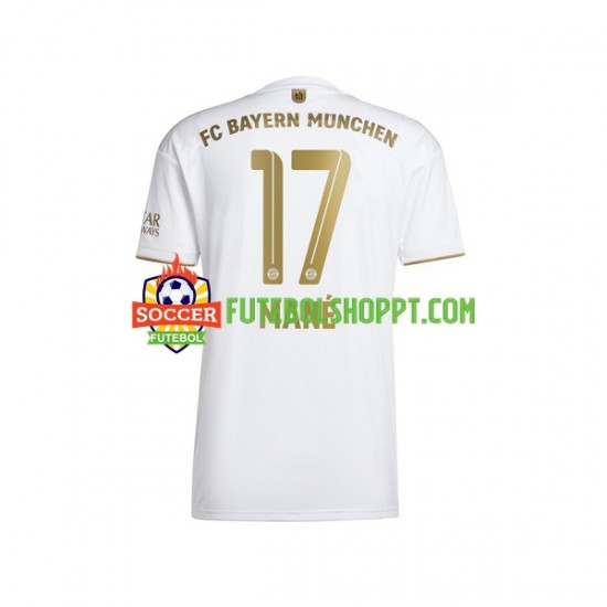 Camisola Homem Bayern de Munique Sadio Mane 17 Alternativa Equipamento 2022-2023 Manga Curta