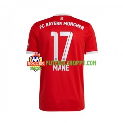 Camisola Homem Bayern de Munique Sadio Mane 17 Principais Equipamento 2022-2023 Manga Curta
