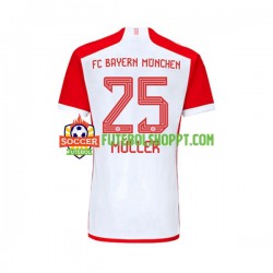 Camisola Homem Bayern de Munique Thomas Muller 25 Principais Equipamento 2023-2024 Manga Curta