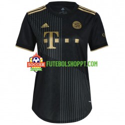 Camisola Mulher Bayern de Munique Alternativa Equipamento 2021-2022 Manga Curta