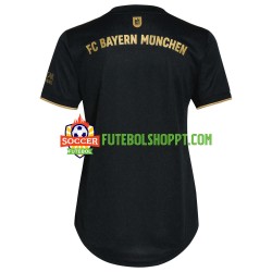 Camisola Mulher Bayern de Munique Alternativa Equipamento 2021-2022 Manga Curta