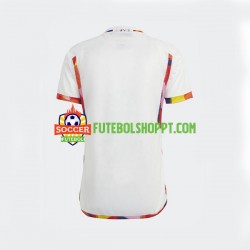 Camisola Homem Bélgica Alternativa Equipamento Mundial 2022 Manga Curta