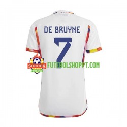 Camisola Homem Bélgica De Bruyne 7 Alternativa Equipamento Mundial 2022 Manga Curta Camisola Homem Bélgica De Bruyne 7 Alternativa Equipamento Mundial 2022 Manga Curta