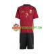 Camisola Júnior Bélgica De Bruyne 7 Principais Equipamento Euro 2024 Manga Curta