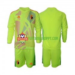 Camisola Júnior Bélgica Guarda-redes Alternativa Equipamento Euro 2024 Manga Comprida