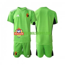 Camisola Júnior Bélgica Guarda-redes Principais Equipamento 2021-2022 Manga Curta