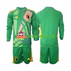 Camisola Júnior Bélgica Guarda-redes Terceiro Equipamento Euro 2024 Manga Comprida
