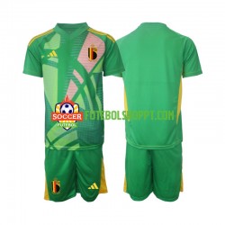 Camisola Júnior Bélgica Guarda-redes Terceiro Equipamento Euro 2024 Manga Curta