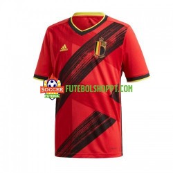 Camisola Homem Bélgica Principais Equipamento Euro 2020 Manga Curta