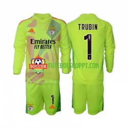 Camisola Júnior Benfica Anatolij Trubin 1 Guarda-redes Principais Equipamento 2024-2025 Manga Comprida