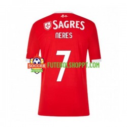 Camisola Homem Benfica David Neres 7 Principais Equipamento 2022-2023 Manga Curta